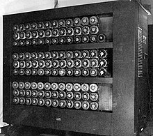 A picture of a Turing-Welchman Bombe